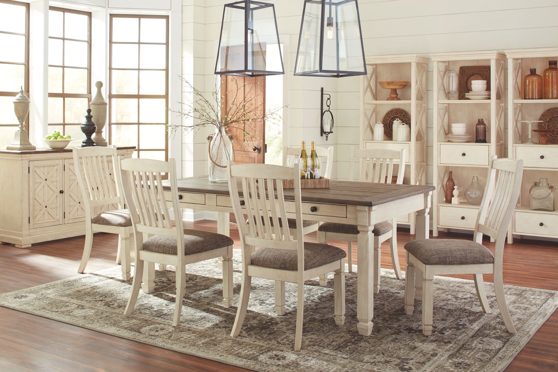 Bolanburg - Beige - Rectangular Dining Room Table - Hornell Furniture Outlet