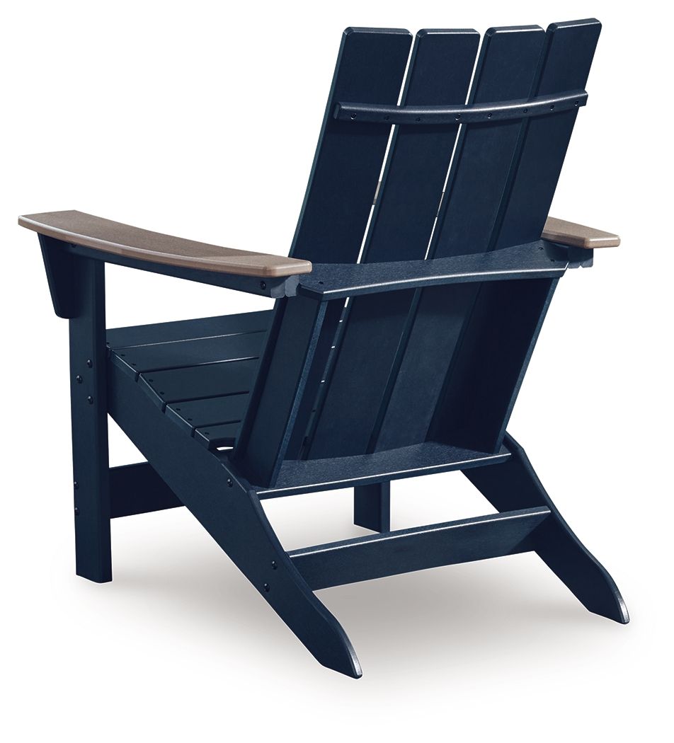 East Beach - Adirondack Chair - Black / Beige - Hornell Furniture Outlet