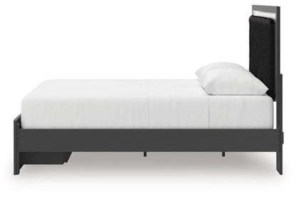 Zuraleus - Upholstered Panel Platform Storage Bed - Hornell Furniture Outlet