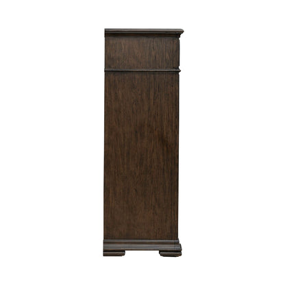 Provence Park - 6 Drawer Chest - Brown - Hornell Furniture Outlet