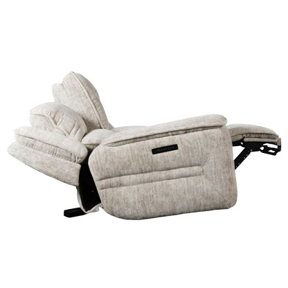 Clayton - Loveseat With Console P3 & ZG - Galactic Parchment - Hornell Furniture Outlet