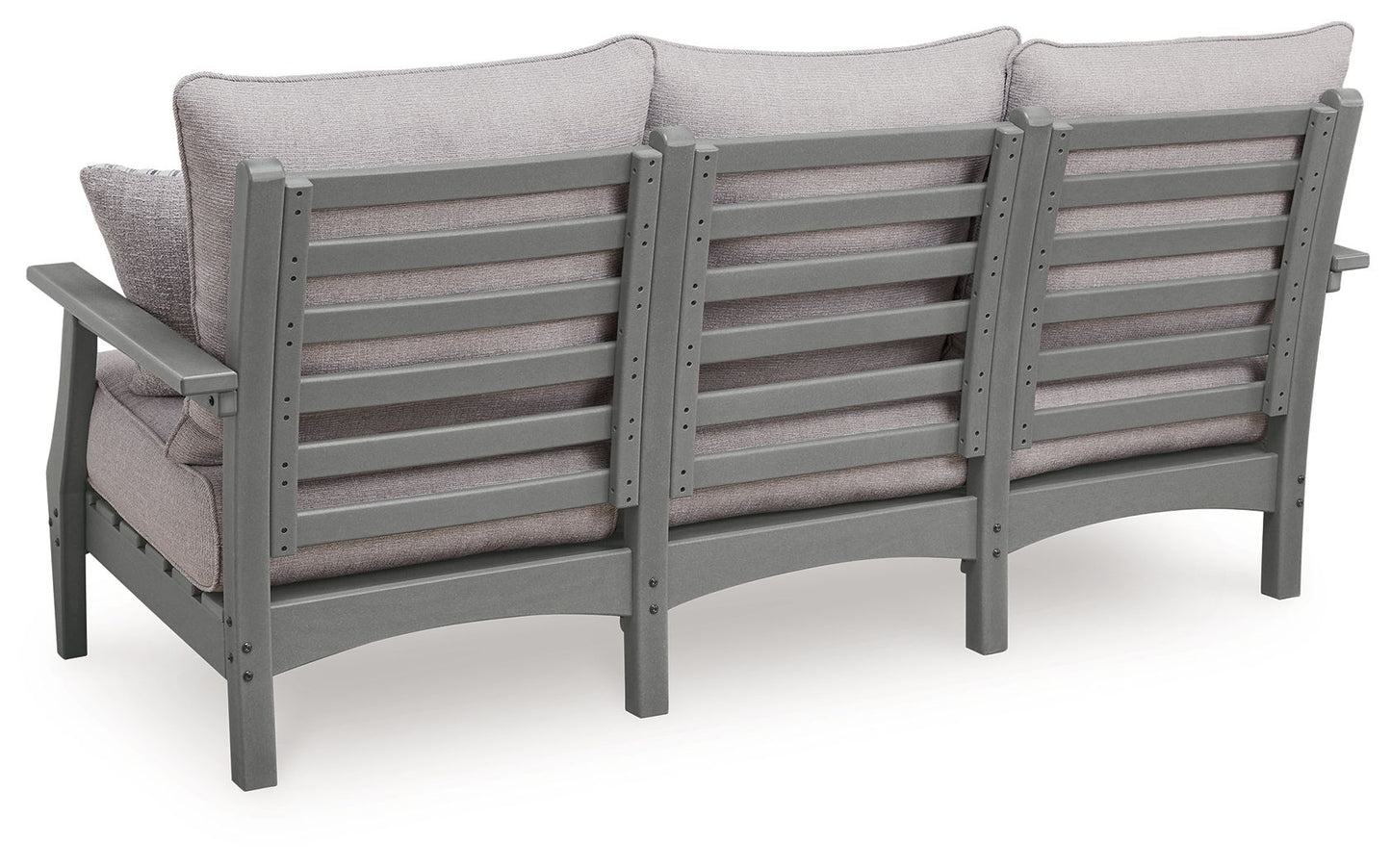 Cove Beach - Sofa With Cushion - Gray - Hornell Furniture Outlet