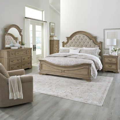 Magnolia Manor - Upholstered Bed Set - Hornell Furniture Outlet