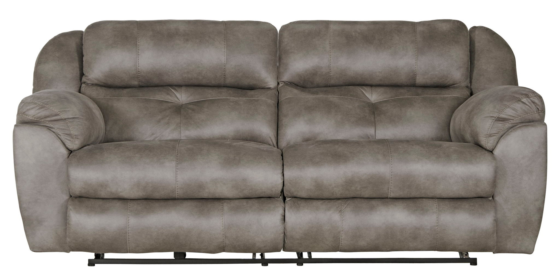 Ferrington - Power Lay Flat Reclining Sofa with Power Adjustable Headrest - Hornell Furniture Outlet