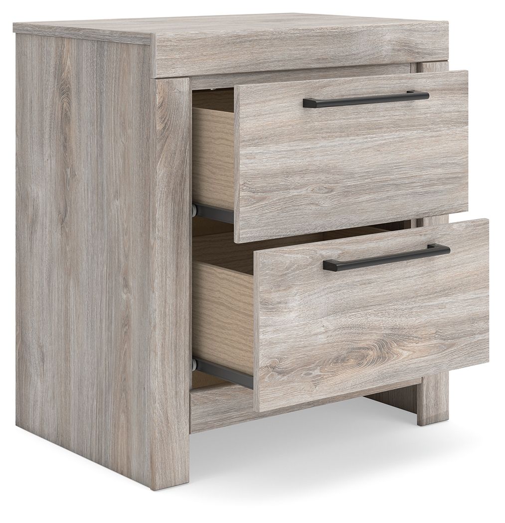 Broachmyn - Two Drawer Night Stand - Hornell Furniture Outlet
