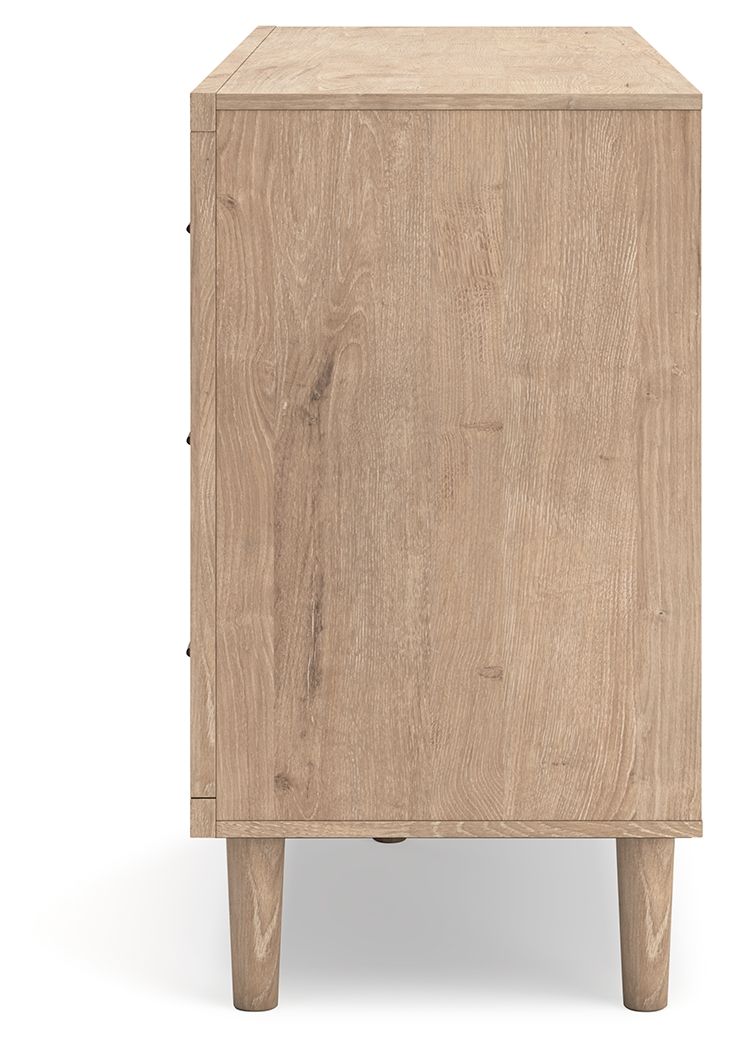 Cielden - Two - Tone - Six Drawer Dresser - Hornell Furniture Outlet