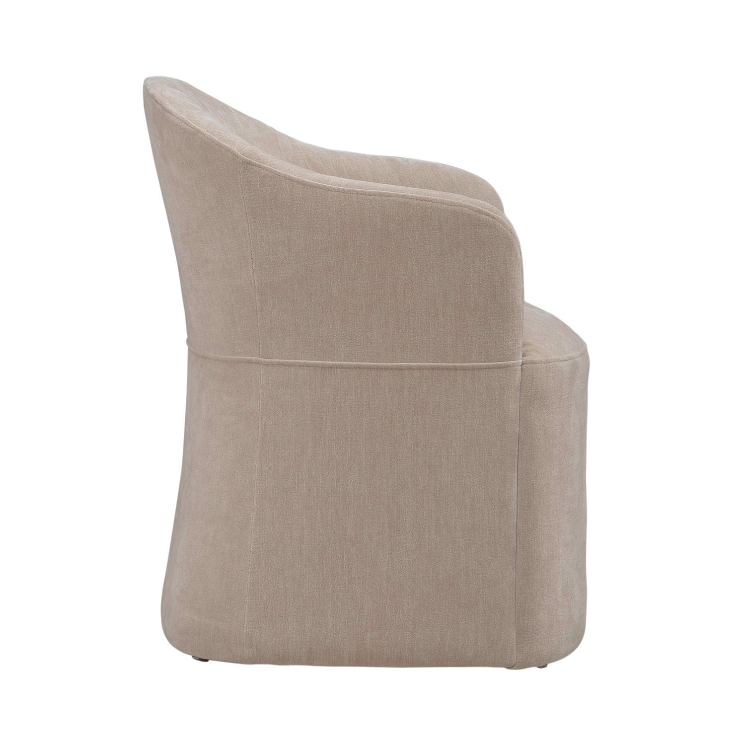 Accent Dining - Accent Chair With Casters - Hornell Furniture Outlet