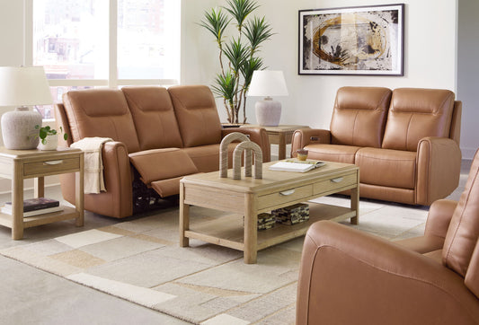 Tryanny - Reclining Living Room Set - Hornell Furniture Outlet