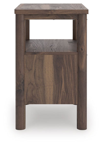 Pamytta - Brown - One Drawer Night Stand - Hornell Furniture Outlet