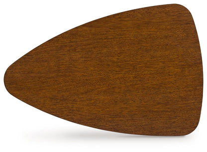 Lyncott - Brown - Occasional Wood Table Set (Set of 3) - Hornell Furniture Outlet
