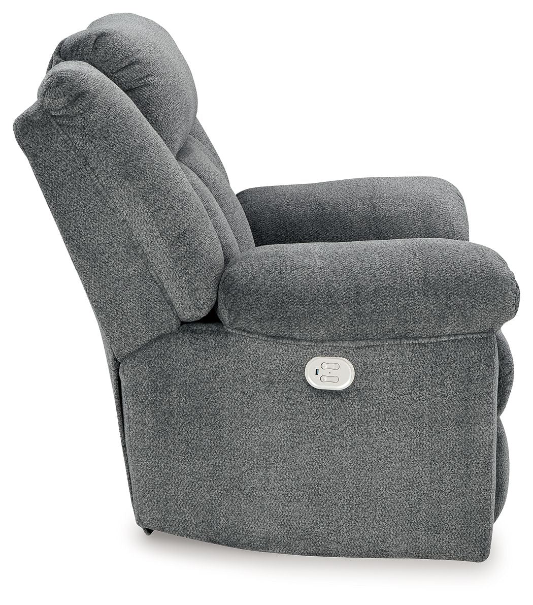 Tip - off - Power Recliner With Adj Headrest - Hornell Furniture Outlet