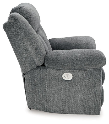 Tip - off - Power Recliner With Adj Headrest - Hornell Furniture Outlet