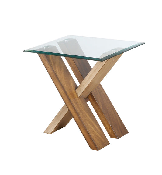 Tasha - 3 Piece Table Set (Cocktail & 2 End Tables Set) - Brown - Hornell Furniture Outlet