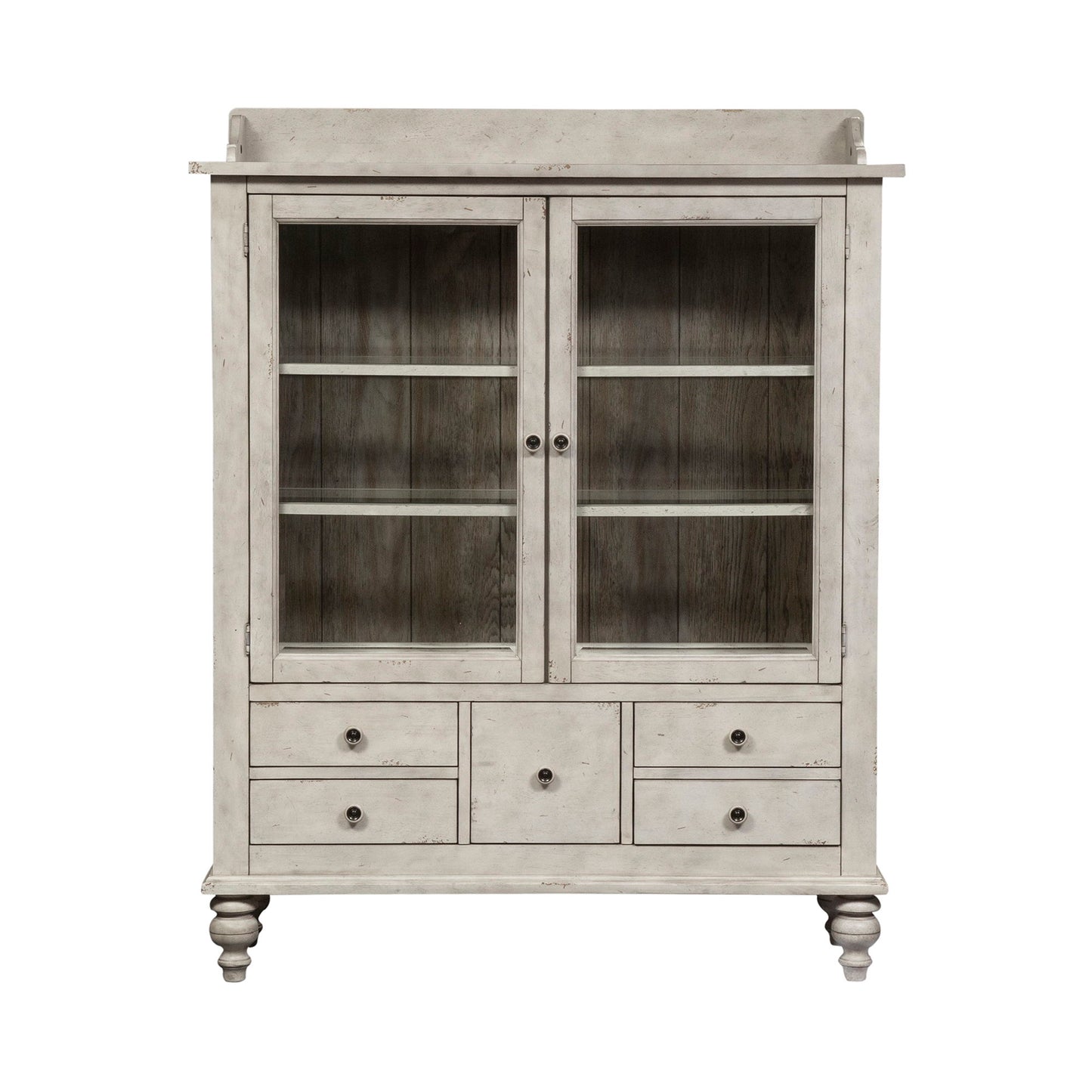 Whitney - Display Cabinet - White - Hornell Furniture Outlet