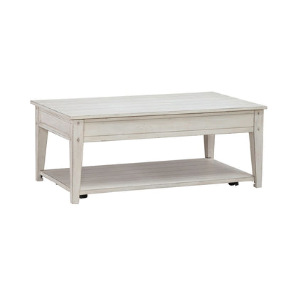 Lake House - Lift Top Cocktail Table - Hornell Furniture Outlet
