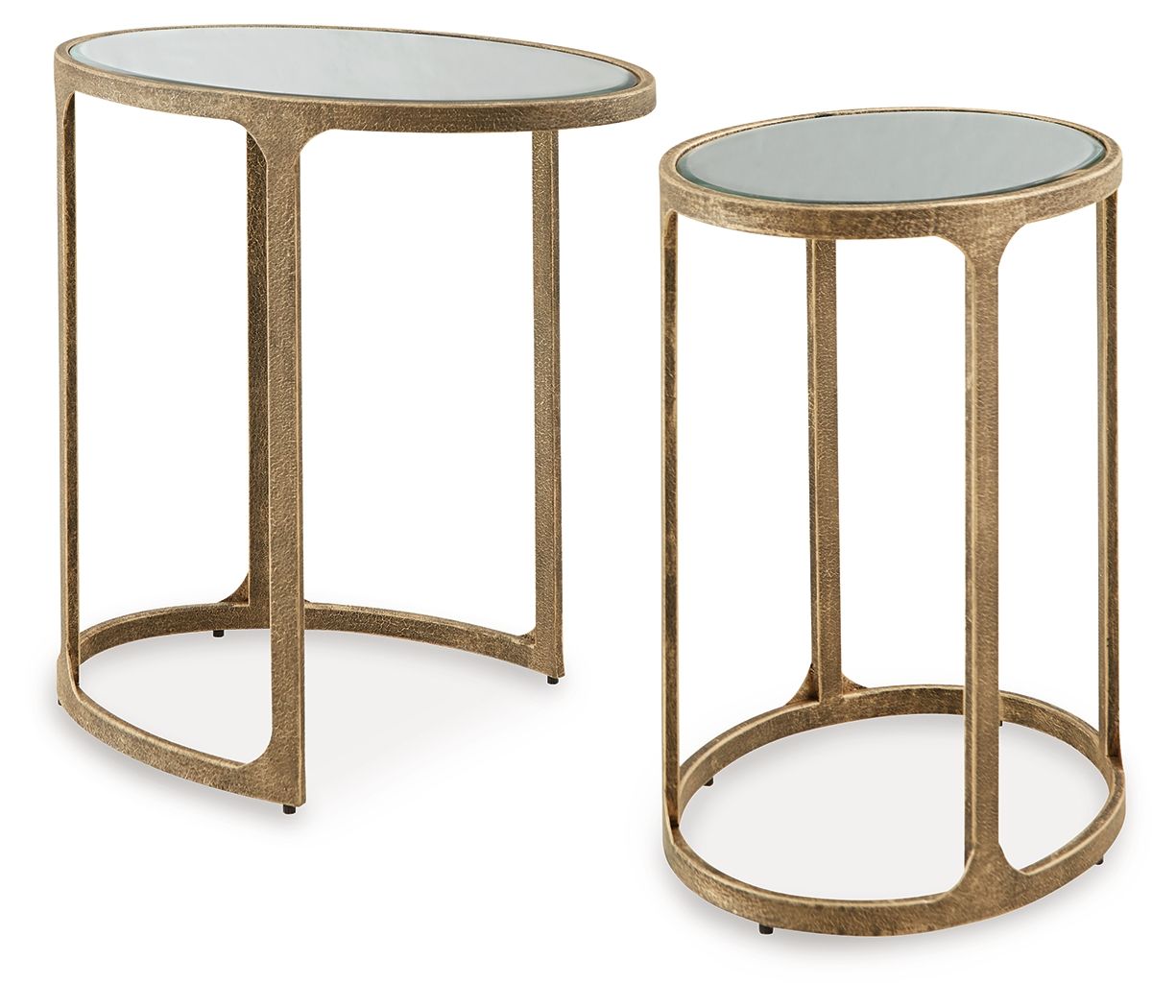 Irmaleigh - Antique Black - Accent Table Set (Set of 2) - Hornell Furniture Outlet