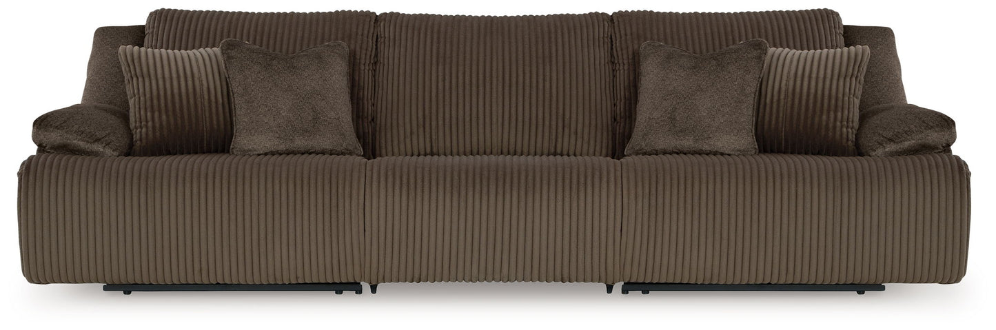 Top Tier - Reclining Sectional - Hornell Furniture Outlet
