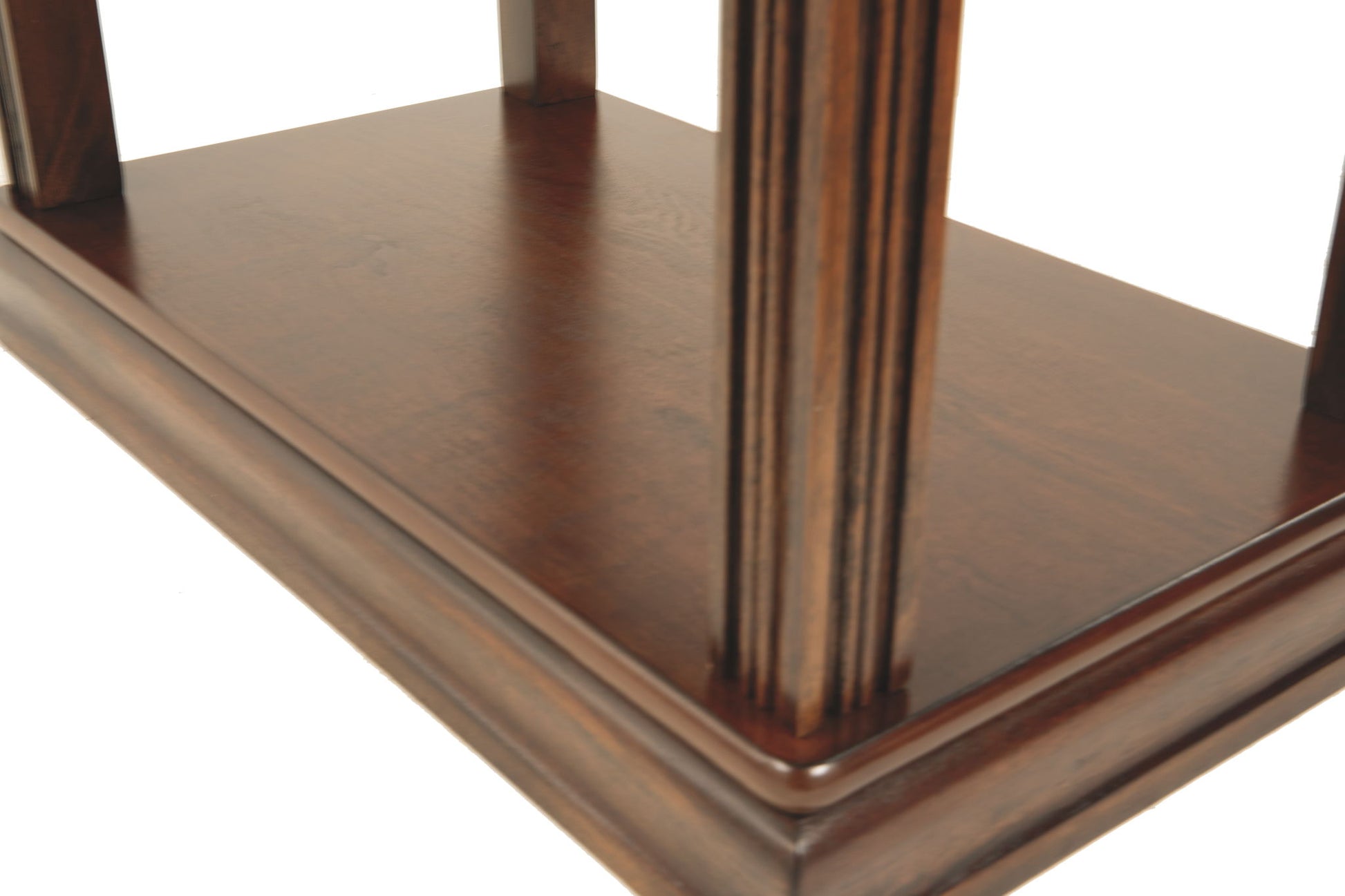 Breegin - Brown - Chair Side End Table - Removable Tray - Hornell Furniture Outlet