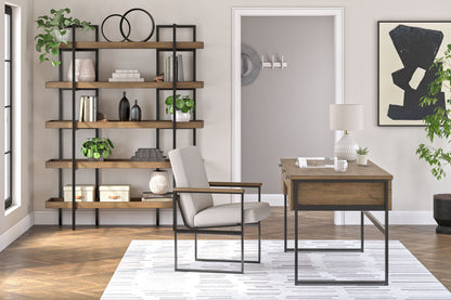 Montia - Light Brown - Home Office Desk, Desk Chair, Bookcase - Hornell Furniture Outlet