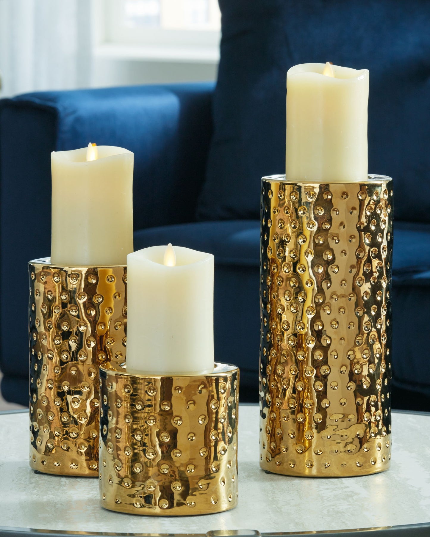 Marisa - Candle Holder Set - Hornell Furniture Outlet