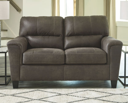 Navi - Stationary Loveseat - Hornell Furniture Outlet