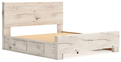 Lawroy - Panel Bed With Storage - Hornell Furniture Outlet