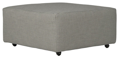Searsport - Castered Cocktail Ottoman - Hornell Furniture Outlet