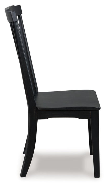 Greddinton - Dining Room Side Chair (Set of 2) - Hornell Furniture Outlet