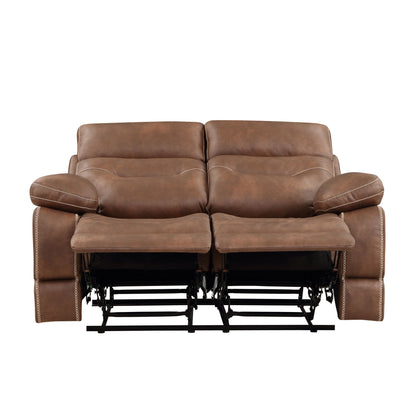 Rudger - Manual Motion Loveseat - Hornell Furniture Outlet