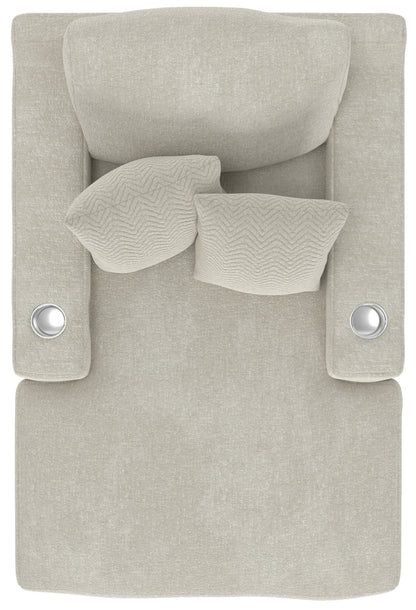 Cozy - Chaise With USB - Hornell Furniture Outlet