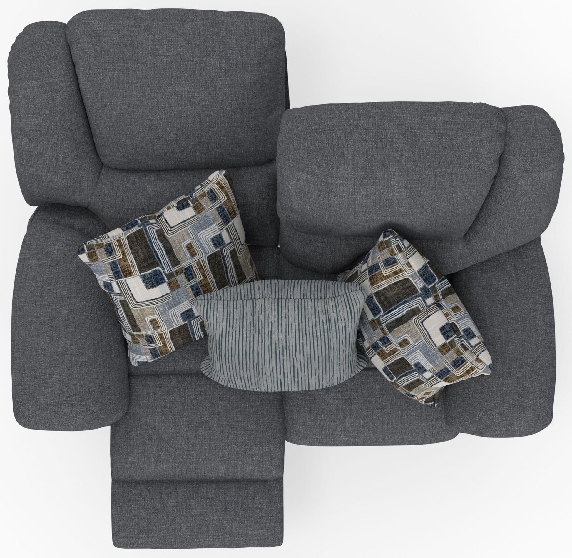 Trifecta - Reclining Loveseat - Hornell Furniture Outlet