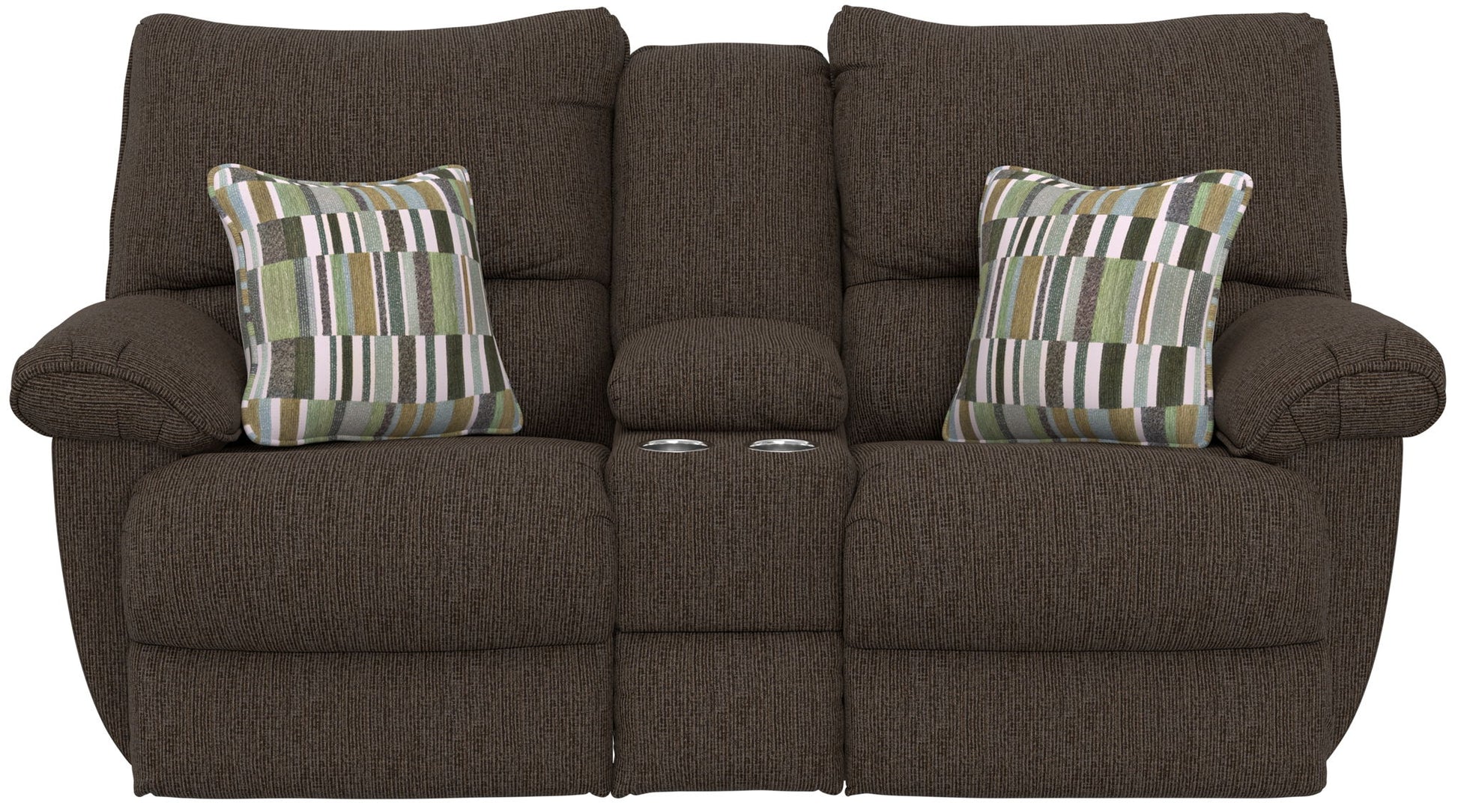 Lenny - Power Lay Flat Reclining Console Loveseat - Hornell Furniture Outlet