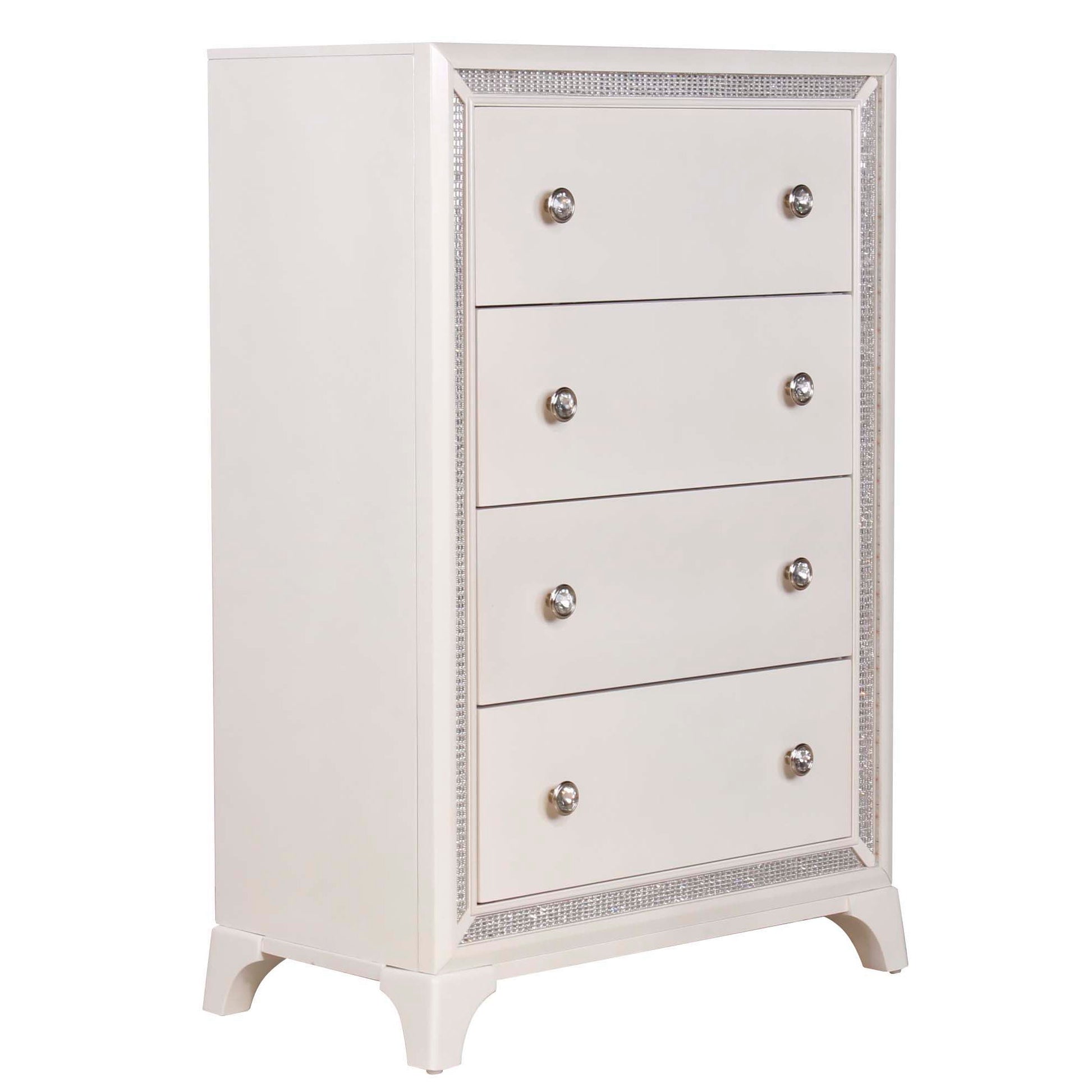 Cassie - Chest - Off - White - Hornell Furniture Outlet