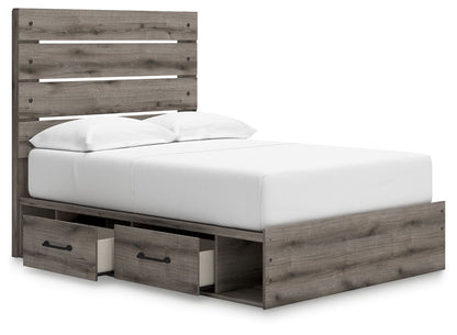 Graystorm - Panel Storage Bed - Hornell Furniture Outlet