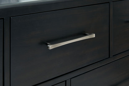 Rowanbeck - Black - Dresser - Hornell Furniture Outlet