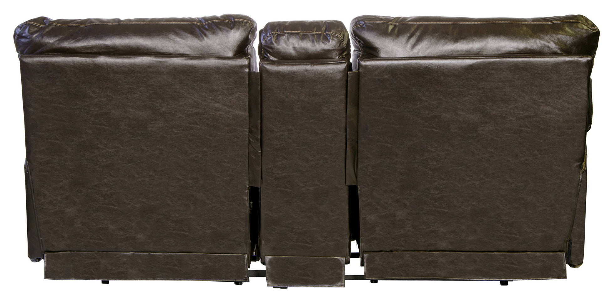 Wembley - Power Headrest With Lumbar Lay Flat Reclining Console Loveseat - Hornell Furniture Outlet