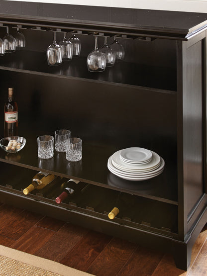Garcia - Silverstone Top Counter - Dark Brown - Hornell Furniture Outlet