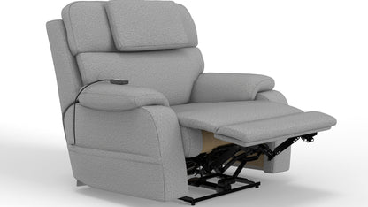 Dreamtime - 48" Power Headrest Power Lay Flat Recliner With CR3 Heat/Massage/Zero Gravity - Hornell Furniture Outlet