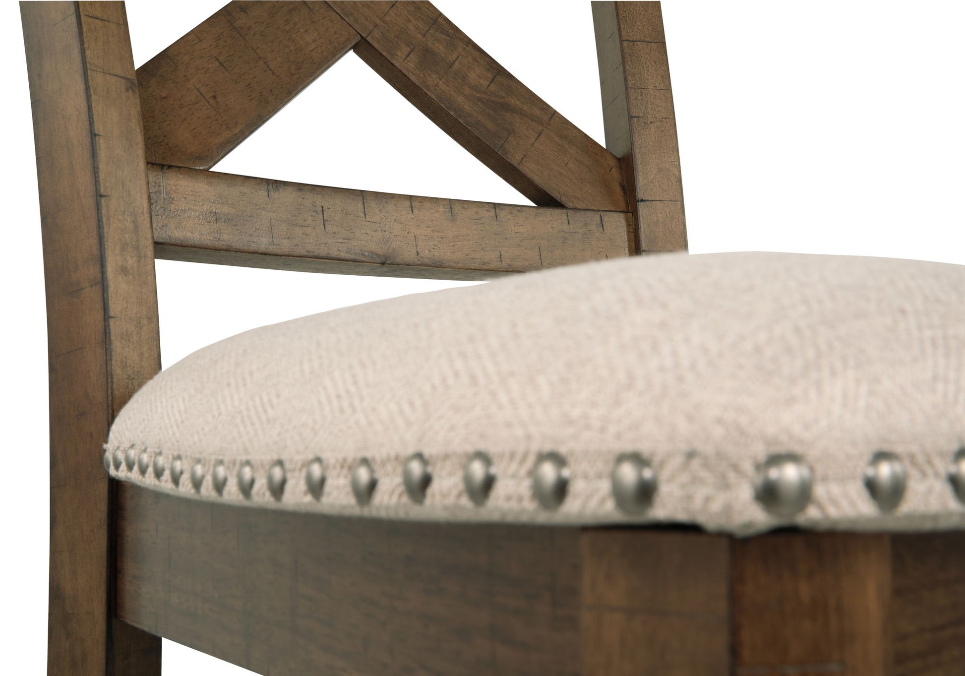 Moriville - Beige - Upholstered Barstool (Set of 2) - Hornell Furniture Outlet