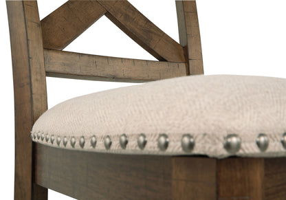 Moriville - Beige - Upholstered Barstool (Set of 2) - Hornell Furniture Outlet