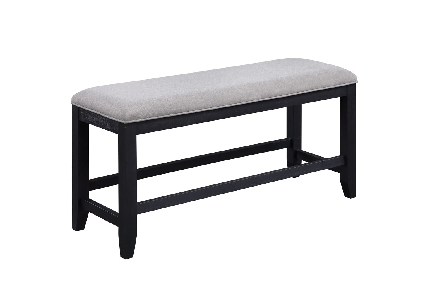Yves - Counter Bench - Gray - Hornell Furniture Outlet