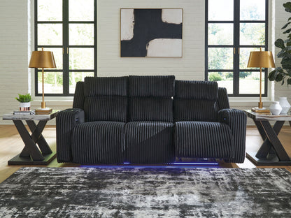 Forest Lake - Power Reclining Sofa With Adj Headrest - Hornell Furniture Outlet