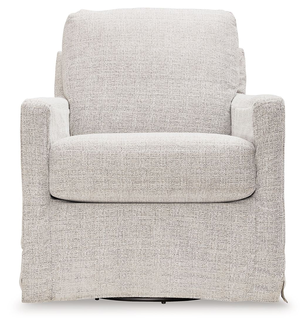 Nenana Next - gen Nuvella - Swivel Glider Accent Chair - Hornell Furniture Outlet