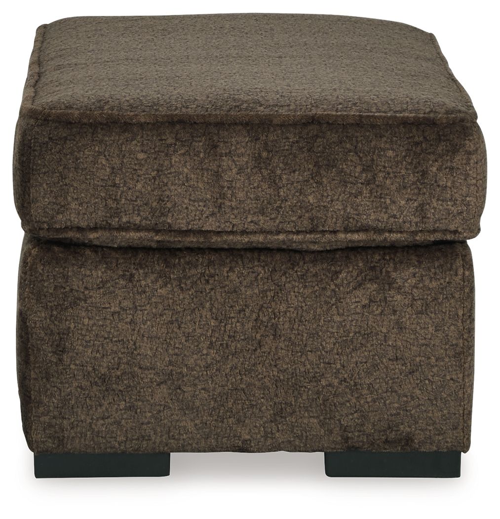 Aylesworth - Chocolate - Ottoman - Hornell Furniture Outlet