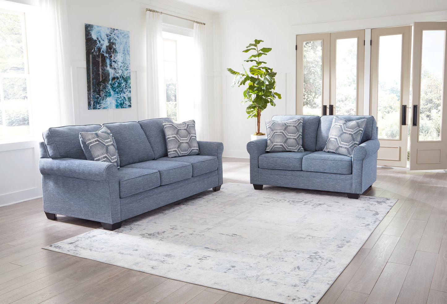 Carissa Manor - Living Room Set - Hornell Furniture Outlet