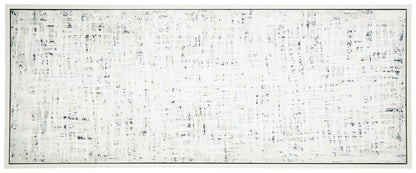 Daxonport - Gray / Taupe - Wall Art - Hornell Furniture Outlet