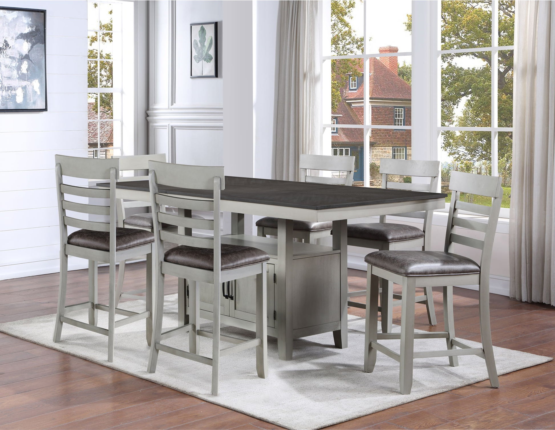 Hyland - Counter Height Chair (Set of 2) - Hornell Furniture Outlet