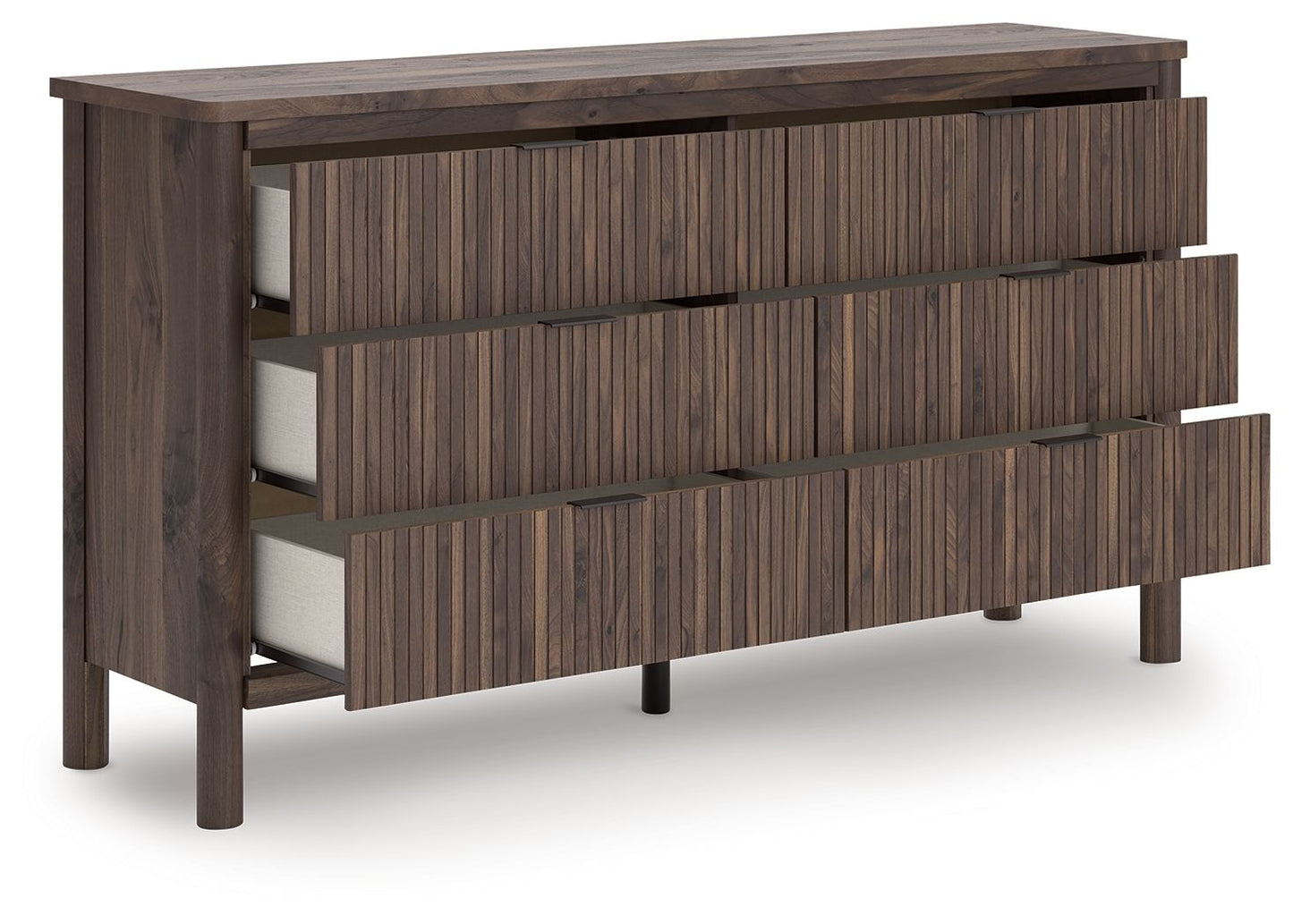 Pamytta - Six Drawer Dresser - Hornell Furniture Outlet