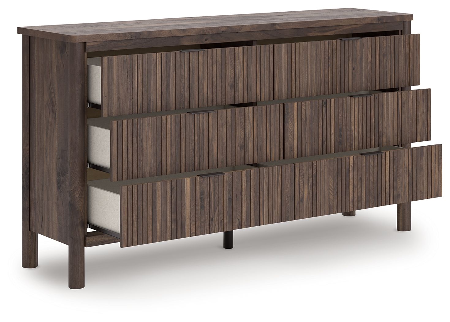 Pamytta - Six Drawer Dresser - Hornell Furniture Outlet