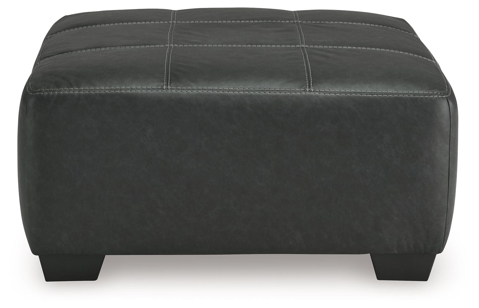 Brixley Pier - Graphite - Oversized Accent Ottoman - Hornell Furniture Outlet